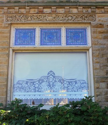 Beautiful glasswork- Swinney Homestead, Springfield Illinois.