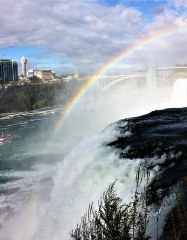 Over the rainbow- Niagara Falls, New York.