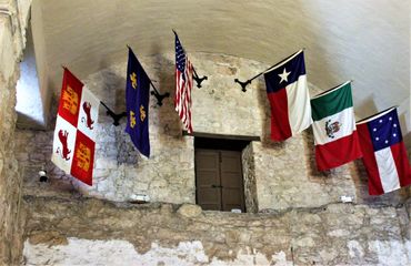 Mission San Antonio- The Alamo- San Antonio, Texas. 
