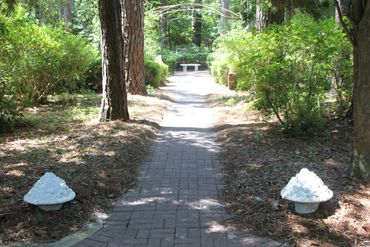 Garden Pathways- Eden Gardens State Park and Historic Site- Point Washington, Florida.