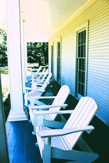 Summer Chairs- Eden Gardens State Park and Historic Site- Point Washington, Florida.