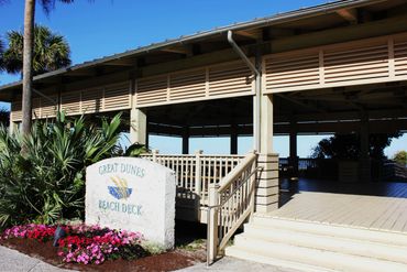 Pavilion on Jekyll Island, Georgia.