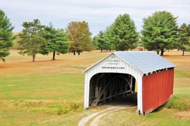 Dusty road - Parke County, Indiana