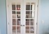 After: French Doors Painted