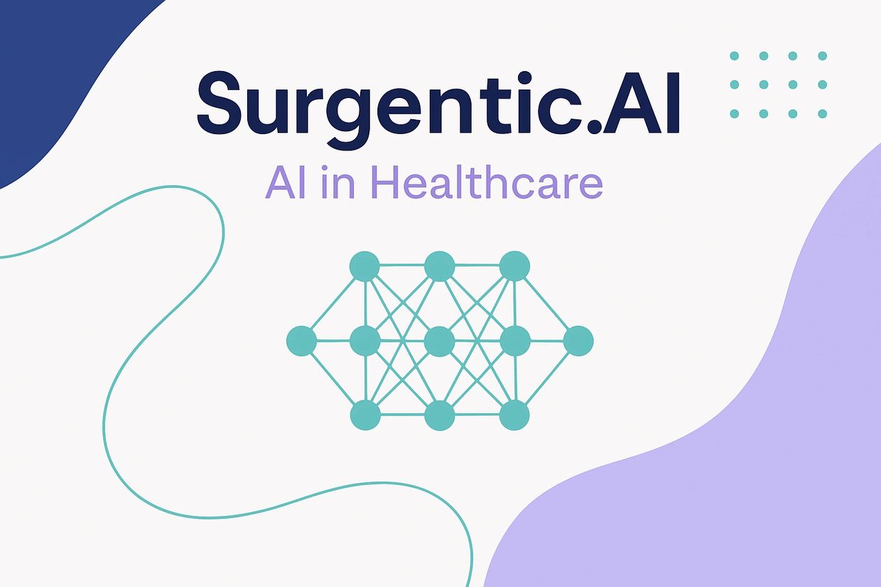 Artificial intelligence in healthcare with a neural network depiction