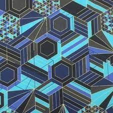 Russ Fuss Geo - Wideback - Blue