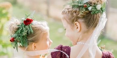 Custom Wedding Bridal Party Flowers