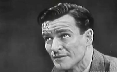 Coe Norton as Dr. Ned Hilton in his first starring TV role in Search for Tomorrow.