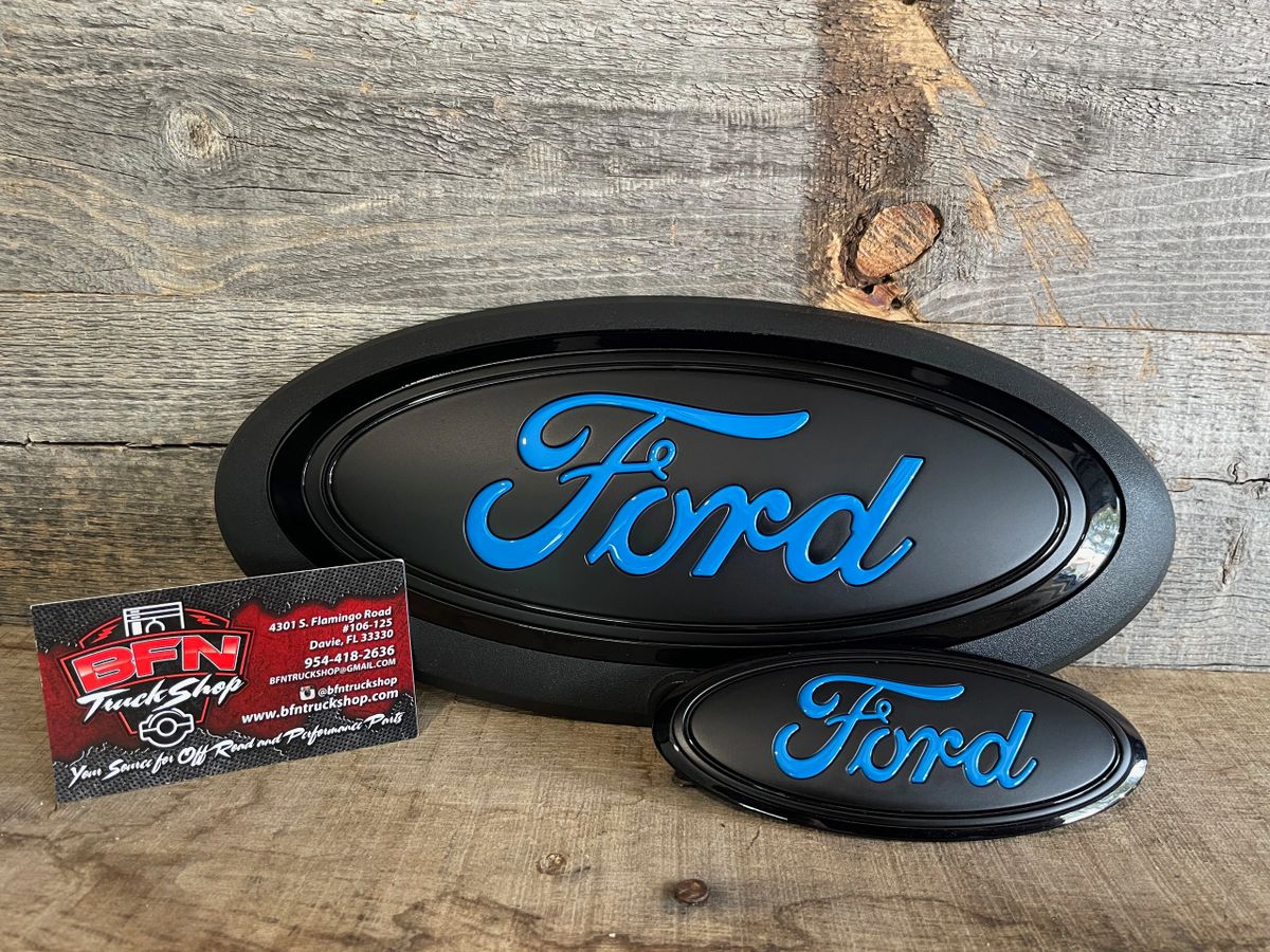 2021+ Ford F-150 Front/Rear Emblems Ovals