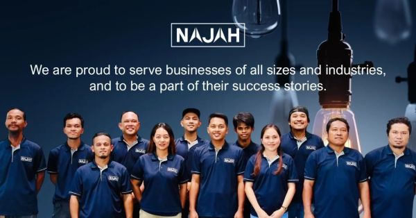 NAJAH Industries OPC team under the Success Starts Here slogan.