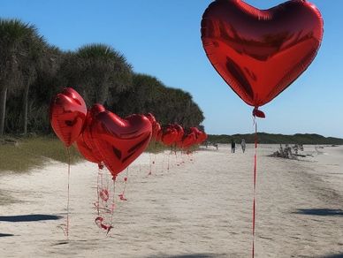 Key West helium balloons