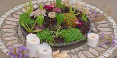 Spring equinox ritual ceremony 