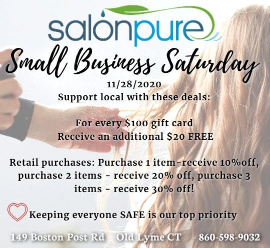 Small Business Saturday 11/28/2020