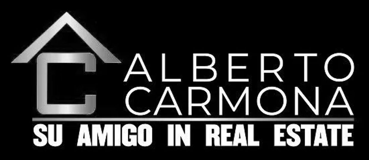 Logo for Alberto Carmona, a real estate friend.