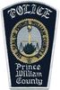 Prince William County Police Department Patch 