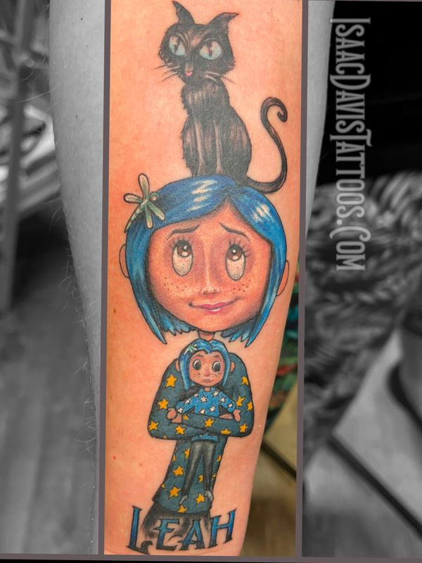 Coraline tattoo