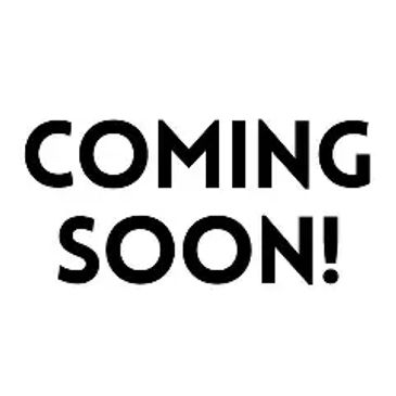 Black text saying 'COMING SOON!' on a white background.