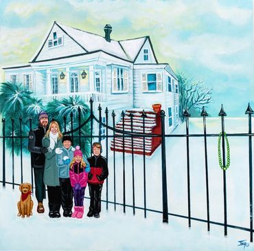 Art for Hire: Family portrait