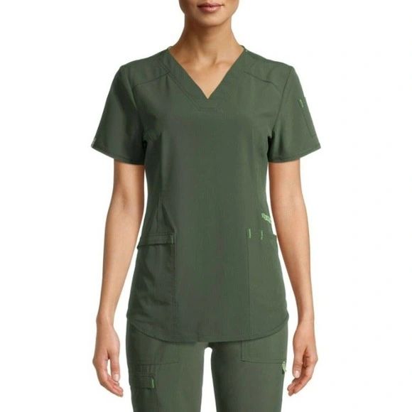 Army Green 2 piece scrub set