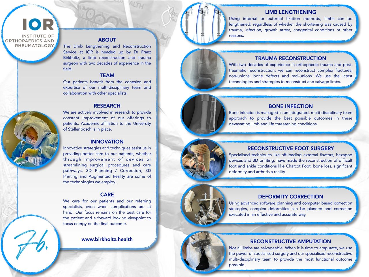 Limb Reconstruction Surgery Limb Reconstruction Surgery