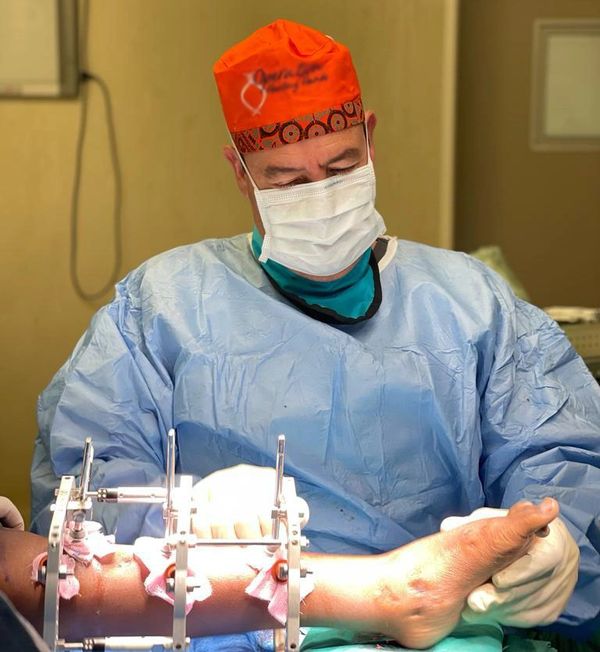 Foot and ankle surgery using the latest innovation