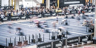 Hyrox Event Sled Push