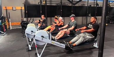L3 Hyrox Class on Concept 2 Rowers