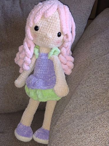 Handmade Crocheted Doll