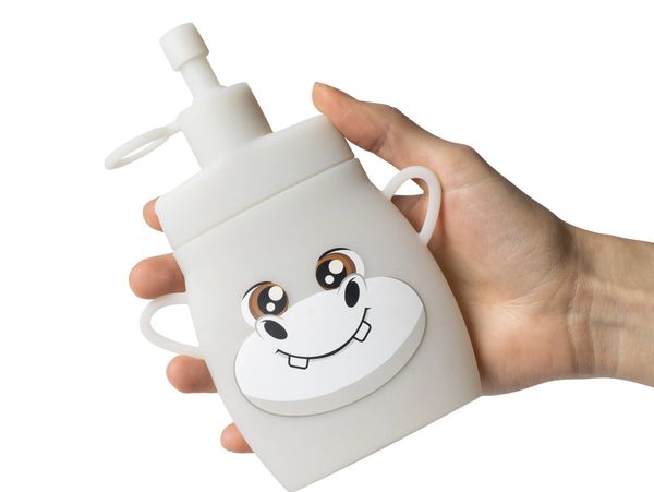 reusable baby food pouches puree yogurt silicone pouch for kids apple sauce maker 