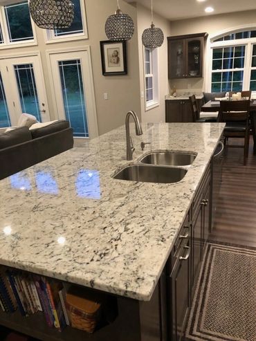 White Ice granite