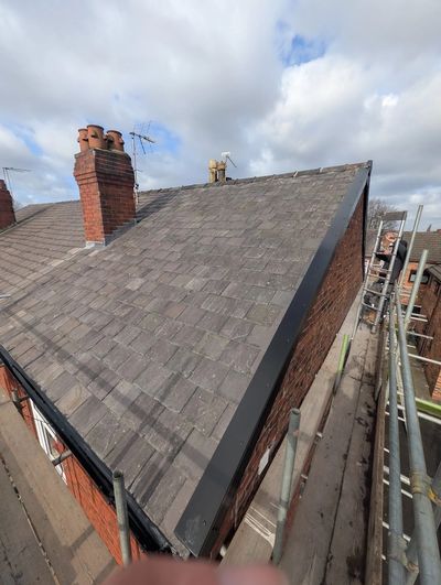 New roof installation, oak street sk7, hazel grove