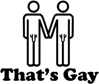 That's gay, gay pride