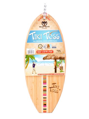  Tiki Toss Original Hook and Ring Game Essentials- Includes  Hook, Ring, Mounting Screws, and Thread : Sports & Outdoors