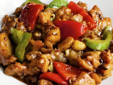 The Famous Spicy Kung Pao Chicken