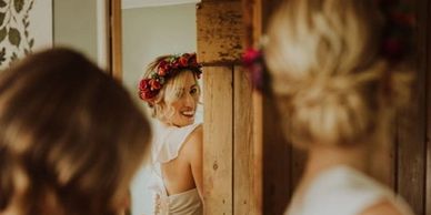 Devon bridal hair