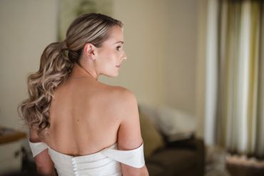 Bridal ponytail devon 