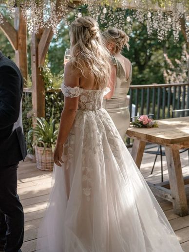 Vineyard wedding Devon