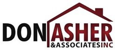 Don Asher &amp; Associates logo featuring a house outline.