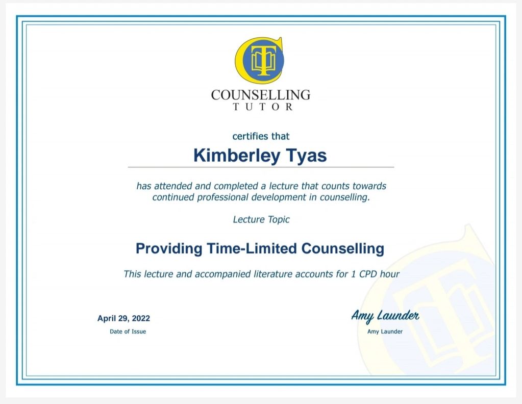 Providing Time-Limited Counselling 