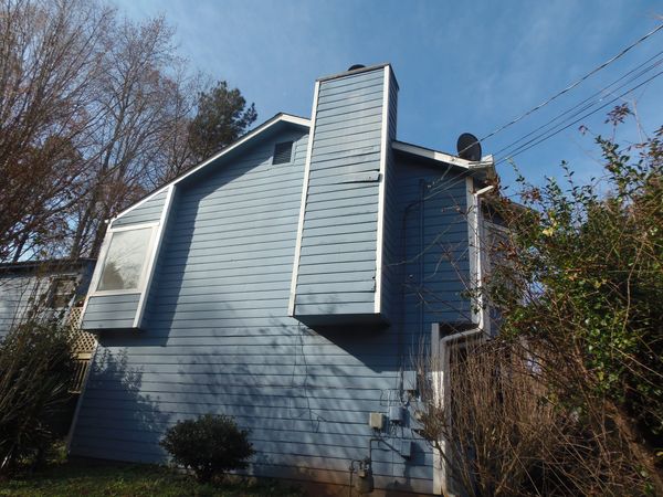 Siding damage Before