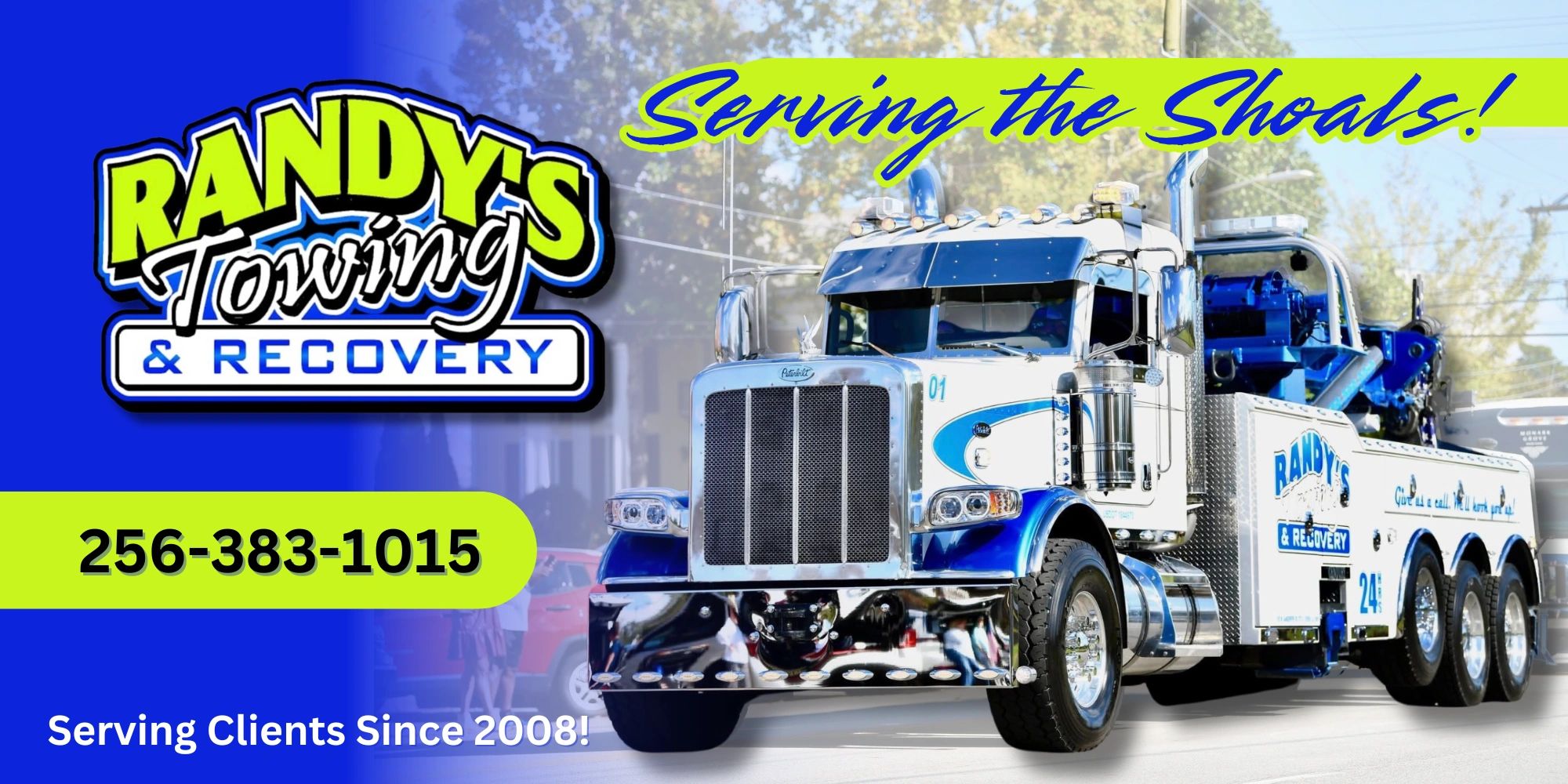 Randy's Towing of the Shoals logo