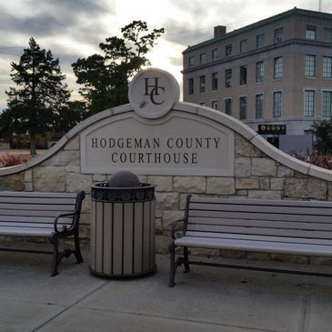 Hodgeman County Courthouse in Jetmore, KS