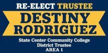 Vote Destiny for State Center Community College District Area 1