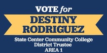 Vote Destiny for State Center Community College District Area 1