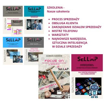 Nasze szkolenia - proces sprzedaży, obsługa klienta, zarządzanie działem sprzedaży, AI automatyzacje