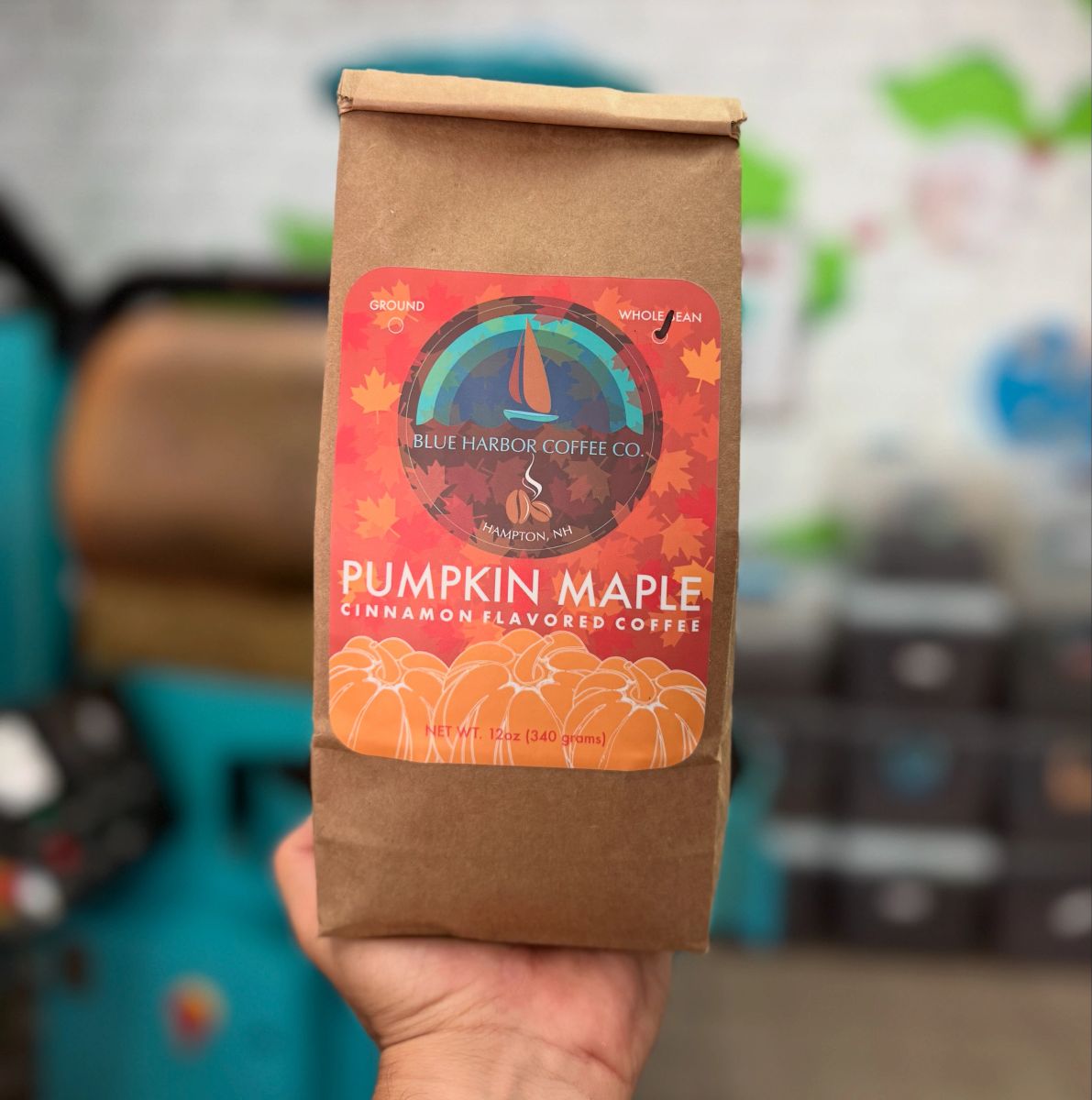 12 oz Pumpkin Maple Flavored Coffee