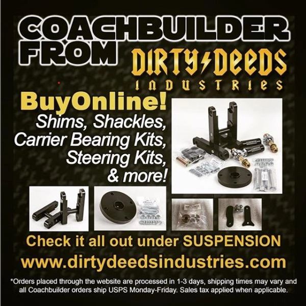 Coachbuilder Dirty Deeds Industries Flyer