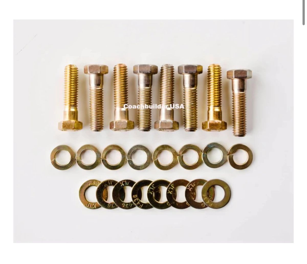 CoachBuilder Strut / Coilover Shim Bolt Kit Toyota Tundra ('07'21 & 22+)