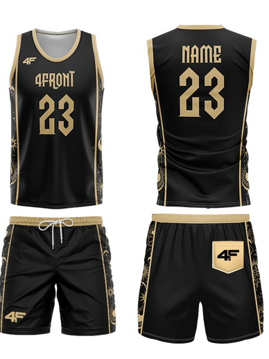 Celestial Men's Volleyball Jersey – Space Themed Sublimated Jersey for Club Teams | 4Front Athletics