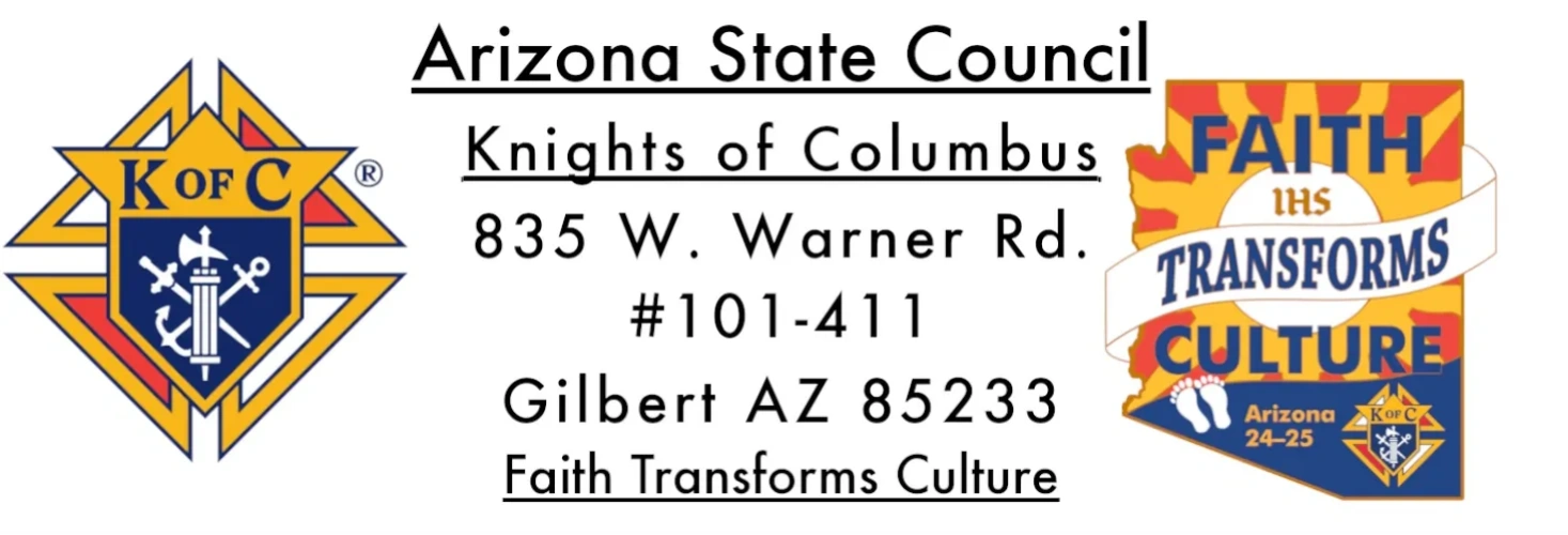 Events Calendar Arizona Knights Columbus